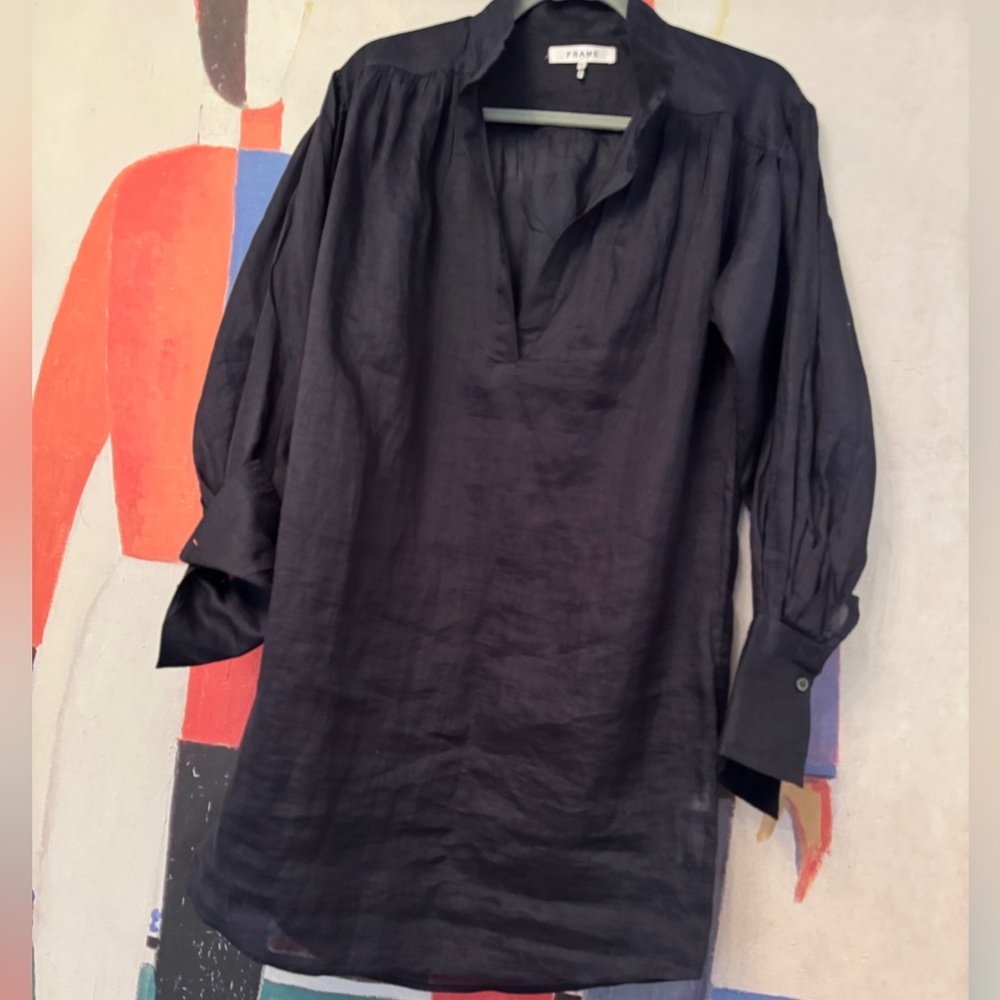 Frame  Women's Top Coverup Shirt